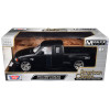 2001 Ford F-150 XLT Flareside Supercab Pickup Truck Matt Black with White Interior