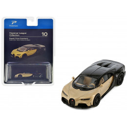 Bugatti Chiron Supersport Silk Gold Metallic and Nocturne Black 