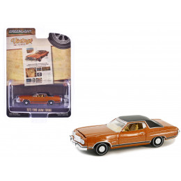 1973 Ford Gran Torino Copper Metallic with Black Vinyl Top 