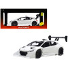 2013 Peugeot 208 T16 Pikes Peak Race Car Plain White Version 1/18 Model Car by Autoart