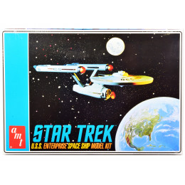Skill 2 Model Kit U.S.S. Enterprise NCC-1701 Space Ship 