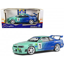 Nissan Skyline GT-R (R34) RHD (Right Hand Drive) #1 Hironori Takeuchi - Yuji Tachikawa 
