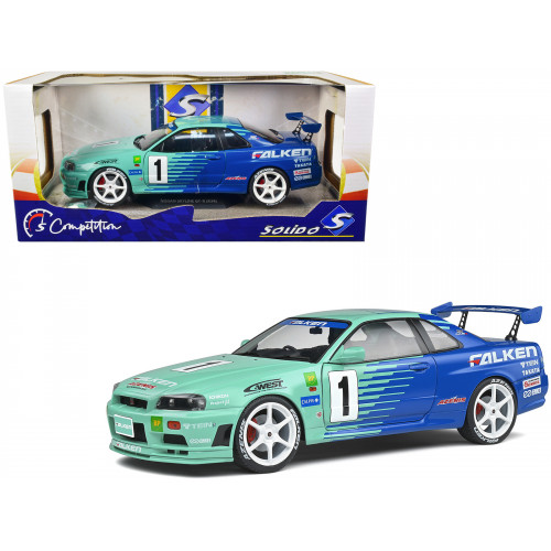 Nissan Skyline GT-R (R34) RHD (Right Hand Drive) #1 Hironori Takeuchi - Yuji Tachikawa 