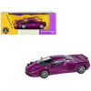 1991 Cizeta V16T Purple Metallic 1/64 Diecast Model Car by Paragon Models