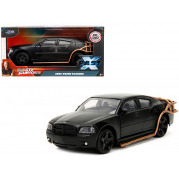 2006 Dodge Charger Matt Black with Outer Cage 