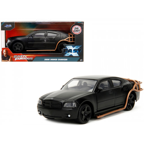 2006 Dodge Charger Matt Black with Outer Cage 