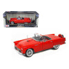 1956 Ford Thunderbird Red 1/18 Diecast Model Car by Motormax