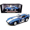 1965 Shelby Cobra Daytona Coupe #98 Blue 1/18 Diecast Model Car by Shelby Collectibles