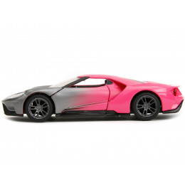 2017 Ford GT Gray Metallic and Pink Gradient 