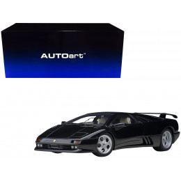 Lamborghini Diablo SE30 Deep Black Metallic 1/18 Model Car by Autoart