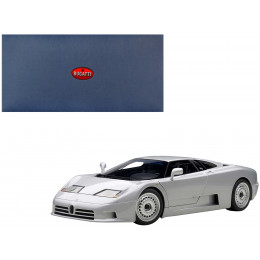 Bugatti EB110 GT Silver 1/18 Diecast Car Model by Autoart