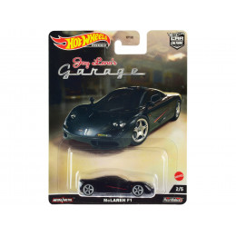 McLaren F1 Black with Red Stripes 