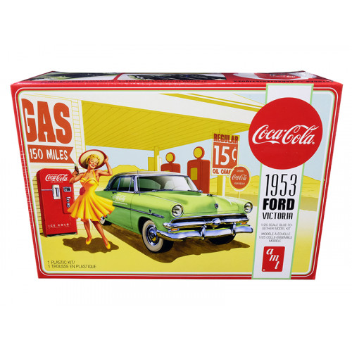 Skill 3 Model Kit 1953 Ford Victoria Hardtop with 