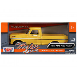 1972 Ford F-100 Pickup Truck Yellow 