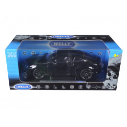 Bentley Continental Supersports Black 1/18 Diecast Car Model by Welly