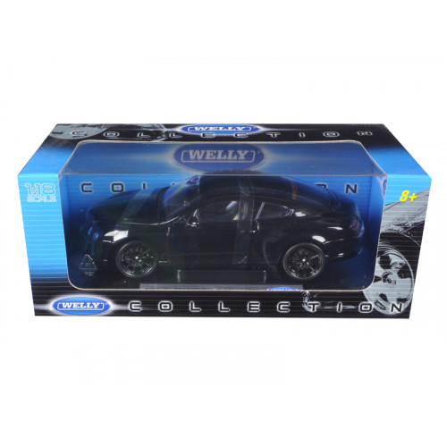 Bentley Continental Supersports Black 1/18 Diecast Car Model by Welly