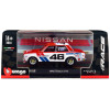 Datsun 510 #46 John Morton Red and White