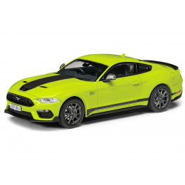 Ford Mustang Mk6 Mach 1 RHD (Right Hand Drive) Grabber Yellow with Black Stripes 