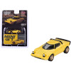 Lancia Stratos HF Stradale Giallo Fly Yellow Limited Edition to 1440 pieces Worldwide 1/64 Diecast Model Car by Mini GT