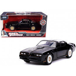 Tego's Pontiac Firebird Black with Gold Stripes and Hood Bird 