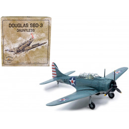 Douglass SBD-3 Dauntless Bomber Plane (United States Navy 1938) 1/72 Diecast Model by Warbirds of WWII