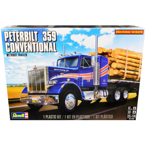 Level 4 Model Kit Peterbilt 359 Conventional Truck Tractor (without Trailer) 