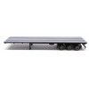 48ft 3-Axle Flatbed Trailer Gray Top 1/87 (HO) Plastic Model by Promotex