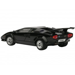 Lamborghini Countach 5000S Black 1/43 Diecast Model Car by Autoart