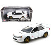 Subaru Impreza WRX STi White 1/24 Diecast Model Car by Motormax