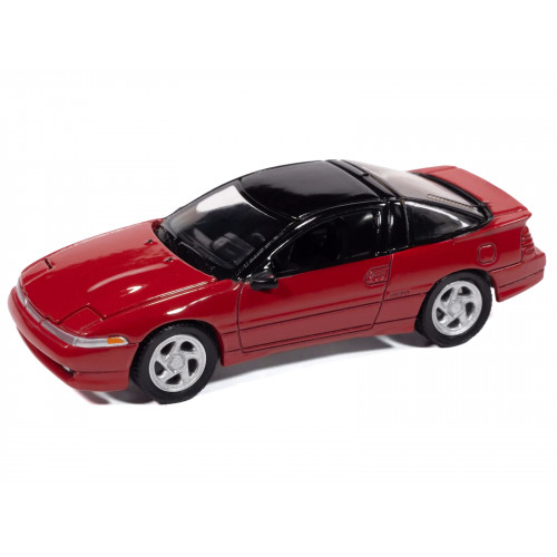 1991 Mitsubishi Eclipse GSX Maranello Red with Black Top 