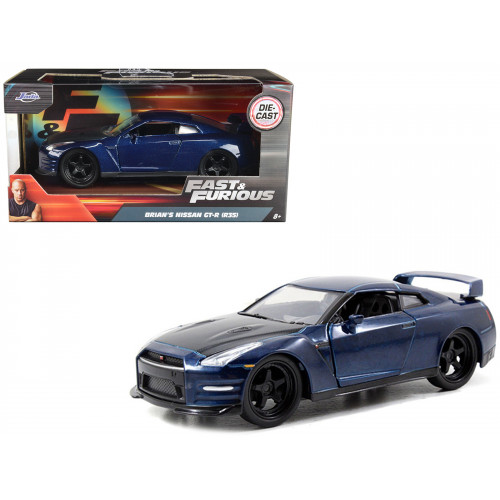 Brian's Nissan GT-R R35 Blue 