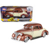 1939 Chevrolet Coupe Lowrider Beige and Brown Metallic 