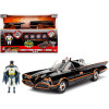 Model Kit Classic Batmobile Black with Batman Diecast Figure