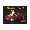 June Bikini Calendar Girl Figure for 1/24 Scale Models by American Diorama