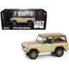 1970 Ford Bronco Gold Metallic with Brown Hood and Top