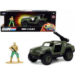 V.A.M.P. Olive Green and Duke Diecast Figurine 