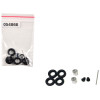 Rear Hypoid Wheelset Chrome 1/87 (HO) Plastic Model by Promotex