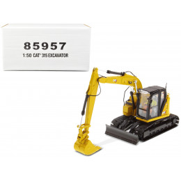 CAT Caterpillar 315 Track Type Hydraulic Excavator Yellow with Operator 