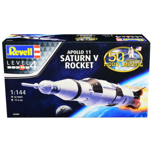 Level 4 Model Kit Apollo 11 Saturn V Rocket 