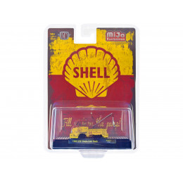 1960 Volkswagen Single Cab Tow Truck Yellow and Red (Weathered) 