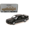 1987 BMW M3 Street Black Metallic 1/18 Diecast Model Car by Minichamps