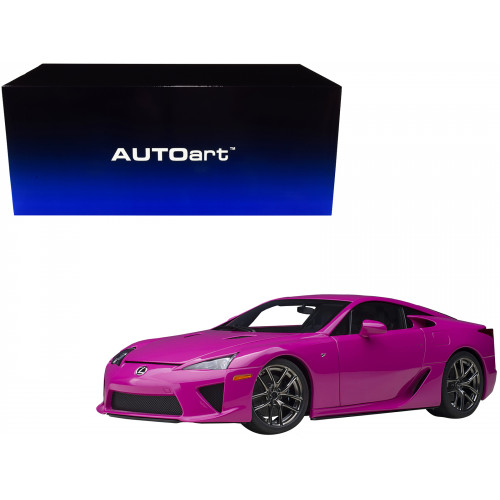 Lexus LFA Passionate Pink 1/18 Model Car by Autoart