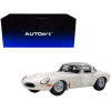 Jaguar Lightweight E Type Roadster RHD (Right Hand Drive) White 1/18 Model Car by Autoart