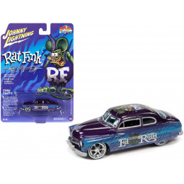 1949 Mercury Coupe Custom Purple Metallic with Graphics 