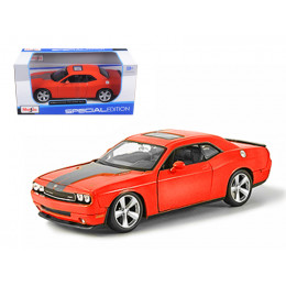 2008 Dodge Challenger SRT8 Orange 1/24 Diecast Model Car by Maisto