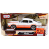 1974 Ford Maverick Grabber White with Orange Stripes