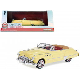 Charlie Babbitt's 1949 Buick Roadmaster Convertible Cream with Red Interior 