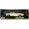 1964 1/2 Ford Mustang Convertible White with Red Interior James Bond 007
