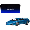 Lamborghini Diablo SE30 Blu Sirena Blue Metallic 1/18 Model Car by Autoart