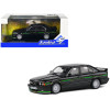 1994 BMW E34 Alpina B10 BiTurbo Black Metallic with Green Graphics 1/43 Diecast Model Car by Solido